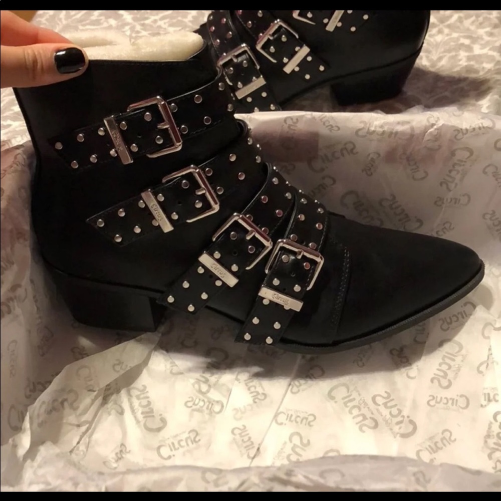 Black booties